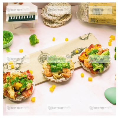 Bánh gạo lức ăn kiêng