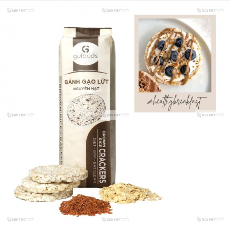 Bánh gạo lức ăn kiêng